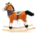 Konik na biegunach z melodią i apaszką Baby Mix Blesk 46441 18m+