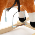 Konik na biegunach z melodią i apaszką Baby Mix Blesk 46441 18m+