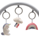 Leżaczek multifunkcjny z wibracjami Baby Mix Unicorn 53425 0+