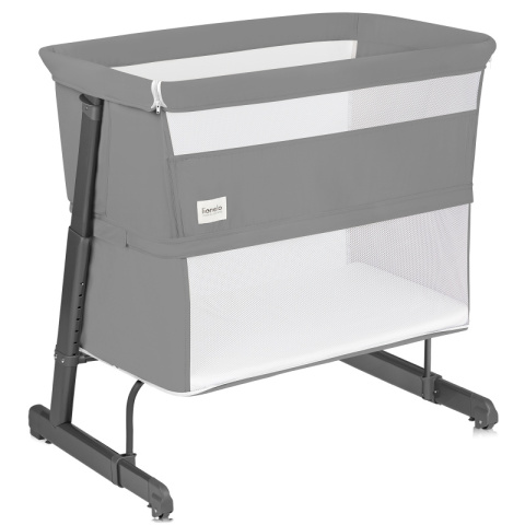 Łóżeczko dostawne Lionelo Thomi Plus 5w1 Grey Concrete Łóżeczko dostawne Lionelo Thomi Plus 5w1 Grey Concrete