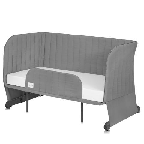 Łóżeczko dostawne Lionelo Thomi Plus 5w1 Grey Concrete Łóżeczko dostawne Lionelo Thomi Plus 5w1 Grey Concrete