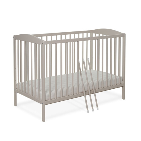 Drewniane łóżeczko dziecięce 120x60 Tomi V kaszmir