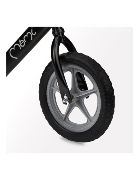 Rowerek biegowy dziecięcy MoMi Fleet czarny 3l+
