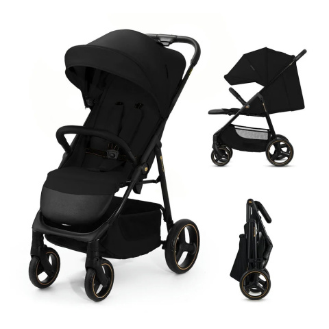 Wózek spacerowy Kinderkraft Trig 3 Onyx Black do 22 kg Wózek spacerowy Kinderkraft Trig 3 Onyx Black do 22 kg