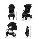 Wózek spacerowy Kinderkraft Trig 3 Onyx Black do 22 kg Wózek spacerowy Kinderkraft Trig 3 Onyx Black do 22 kg