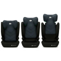 Fotelik samochodowy 100-150 cm Kinderkraft i-Spark i-Size Black