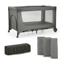 Łóżeczko turystyczne Kinderkraft Joy 2 Dark Grey Łóżeczko turystyczne Kinderkraft Joy 2 Dark Grey