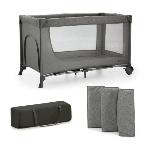 Łóżeczko turystyczne Kinderkraft Joy 2 Dark Grey Łóżeczko turystyczne Kinderkraft Joy 2 Dark Grey
