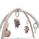 Mata edukacyjna z zabawkami Baby Mix las 90cm 53099 3m+