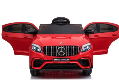 Auto na akumulator Mercedes GLC 63S QLS-5688 4x4 czerwony 3l+ Auto na akumulator Mercedes GLC 63S QLS-5688 4x4 czerwony 3l+
