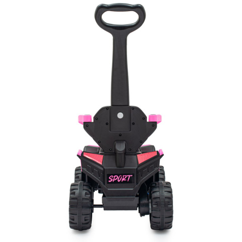 Dziecięcy elektryczny jeździk Baby Mix Ruggy różowy 56928 12m+ Dziecięcy elektryczny jeździk Baby Mix Ruggy różowy 56928 12m+