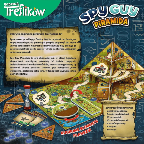 Gra rodzinna Trefl Spy Guy Piramida 02581 5l+ Gra rodzinna Trefl Spy Guy Piramida 02581 5l+
