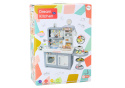 Kuchnia Marzeń Dla Dzieci Światła Dźwięki Para Lean Toys Szara 3l+