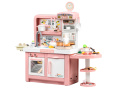 Kuchnia Marzeń Dla Dzieci Światła Dźwięki Para Lean Toys Różowa 3l+