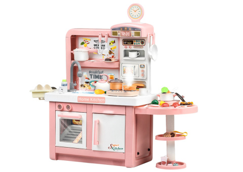 Kuchnia Marzeń Dla Dzieci Światła Dźwięki Para Lean Toys Różowa 3l+ Kuchnia Marzeń Dla Dzieci Światła Dźwięki Para Lean Toys Różowa 3l+