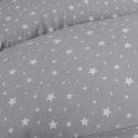 Poduszka ciążowa Cebuszka Ceba Baby Huggy Basic Grey Stars