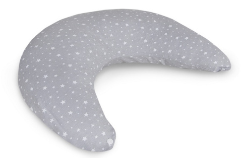 Poduszka ciążowa Cebuszka Ceba Baby Huggy Basic Grey Stars Poduszka ciążowa Cebuszka Ceba Baby Huggy Basic Grey Stars