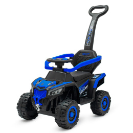 Dziecięcy elektryczny jeździk Baby Mix Ruggy niebieski 56925 12m+