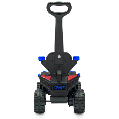 Dziecięcy elektryczny jeździk Baby Mix Ruggy niebieski 56925 12m+ Dziecięcy elektryczny jeździk Baby Mix Ruggy niebieski 56925 12m+