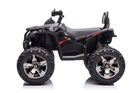 Quad na akumulator LEAN Toys QLS-3288 czarny 9051 3l+ Quad na akumulator LEAN Toys QLS-3288 czarny 9051 3l+