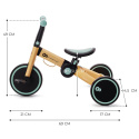Rowerek dziecięcy 3w1 Kinderkraft 4Trike Sunflower Blue 12m+