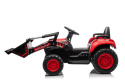 Traktor na akumulator z łyżką Lean Toys BW-X002A 13563 czerwony 3l+