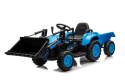 Traktor na akumulator z łyżką Lean Toys BW-X002A 13565 niebieski 3l+