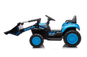 Traktor na akumulator z łyżką Lean Toys BW-X002A 13565 niebieski 3l+