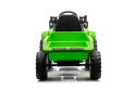 Traktor na akumulator z łyżką Lean Toys BW-X002A 13566 zielony 3l+