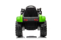 Traktor na akumulator z łyżką Lean Toys BW-X002A 13566 zielony 3l+
