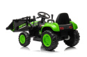 Traktor na akumulator z łyżką Lean Toys BW-X002A 13566 zielony 3l+