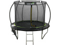 Trampolina LEAN Sport Max 6ft Czarno-Zielona 10653