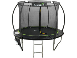 Trampolina LEAN Sport Max 6ft Czarno-Zielona 10653