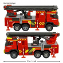 Zabawka Majorette Volvo straż pożarna 19 cm światło/dźwięk 3713000 3l+