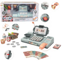 Zestaw Kasa Sklepowa Produkty Skaner Koszyk Lean Toys 24 Elementy 3l+