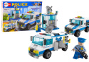 Zestaw Klocków Policja Wóz Komisariat Lean Toys 271 Elementów 6l+