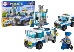 Zestaw Klocków Policja Wóz Komisariat Lean Toys 271 Elementów 6l+
