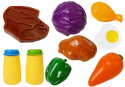 Zestaw kuchenny ze stali nierdzewnej 32 elementy Lean Toys 7568 3l+