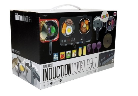 Zestaw kuchenny ze stali nierdzewnej 32 elementy Lean Toys 7568 3l+