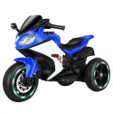 Dziecięcy motocykl elektryczny Baby Mix Rare 56186 niebieski 3l+