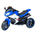 Dziecięcy motocykl elektryczny Baby Mix Rare 56186 niebieski 3l+