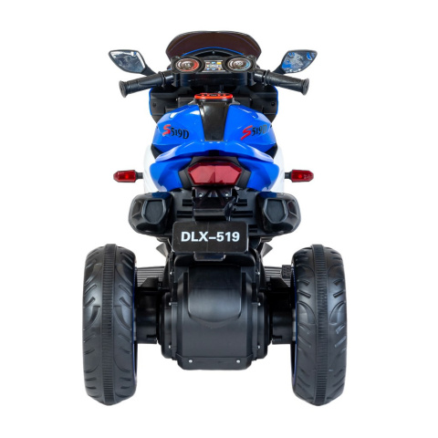 Dziecięcy motocykl elektryczny Baby Mix Rare 56186 niebieski 3l+ Dziecięcy motocykl elektryczny Baby Mix Rare 56186 niebieski 3l+