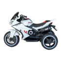 Dziecięcy motocykl elektryczny Baby Mix Rare 56187 biały 3l+