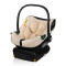 Fotelik samochodowy 40-87 cm Lionelo Astrid i-Size Beige Sand + baza