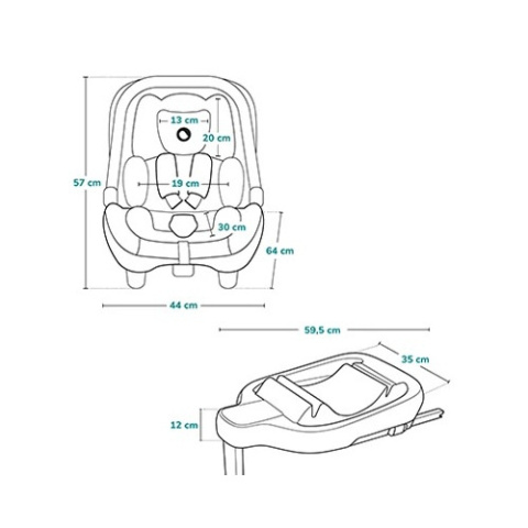 Fotelik samochodowy 40-87 cm Lionelo Astrid i-Size Beige Sand + baza Fotelik samochodowy 40-87 cm Lionelo Astrid i-Size Beige Sand + baza