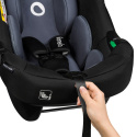 Fotelik samochodowy 40-87 cm Lionelo Astrid i-Size Black Grey + baza