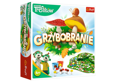 Gra Planszowa Grzybobranie Rodzina Treflików Trefl 02035 4l+ Gra Planszowa Grzybobranie Rodzina Treflików Trefl 02035 4l+