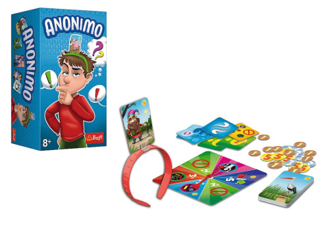 Gra rodzinna Trefl Anonimo Zgadnij Kim Jesteś 01907 8l+