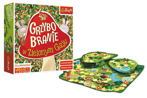 Gra planszowa Grzybobranie w Zielonym Gaju Trefl 00988 4l+