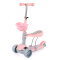 Hulajnoga balansowa z siedzeniem koła LED Top Kids 7440033 różowa 3l+